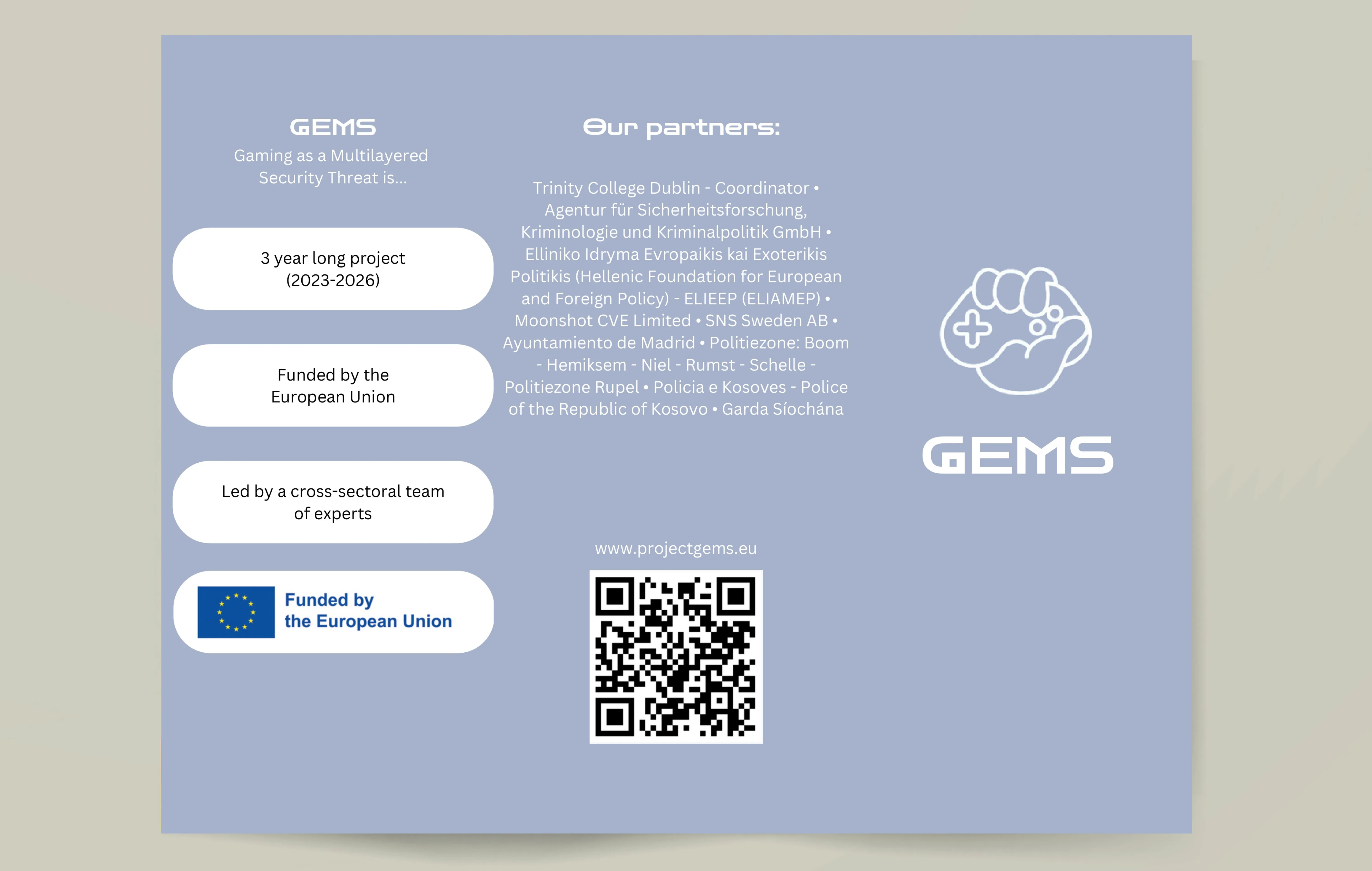 GEMS Flyer Front